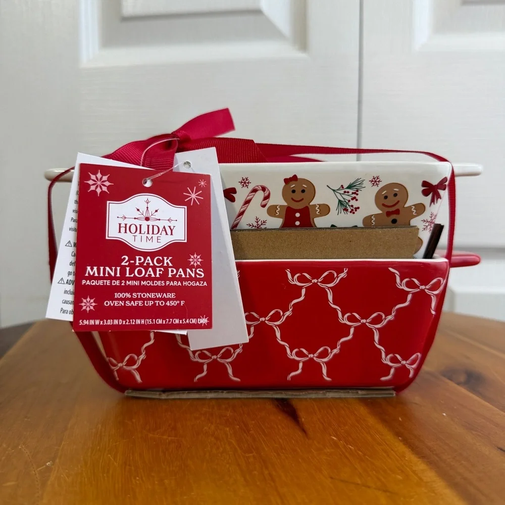 Holiday‎ Time 2 pack mini loaf pans